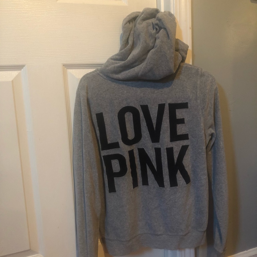 Pink full zip